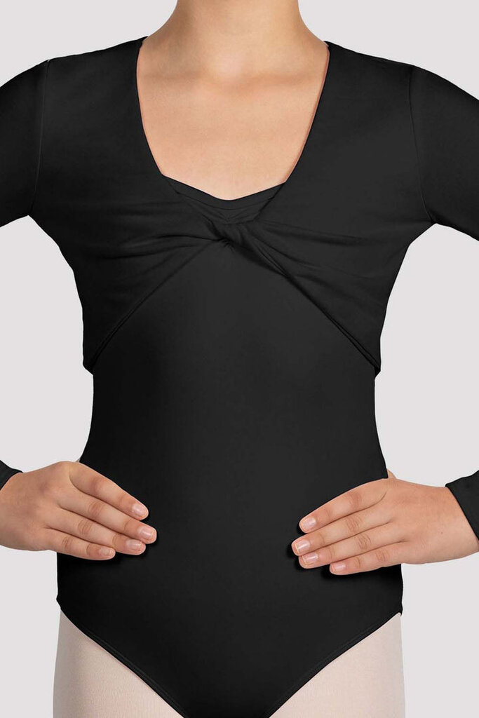 Bloch Mirella Glow Twist Front Long Sleeve Top