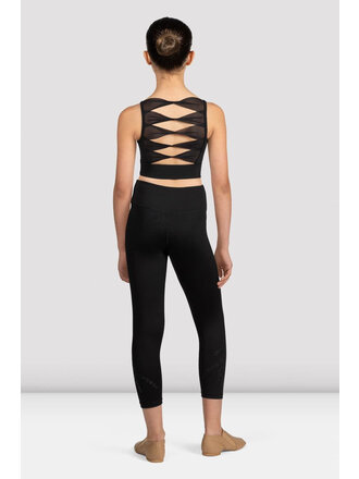 Bloch Mirella Glow High Neck Twist Crop Top