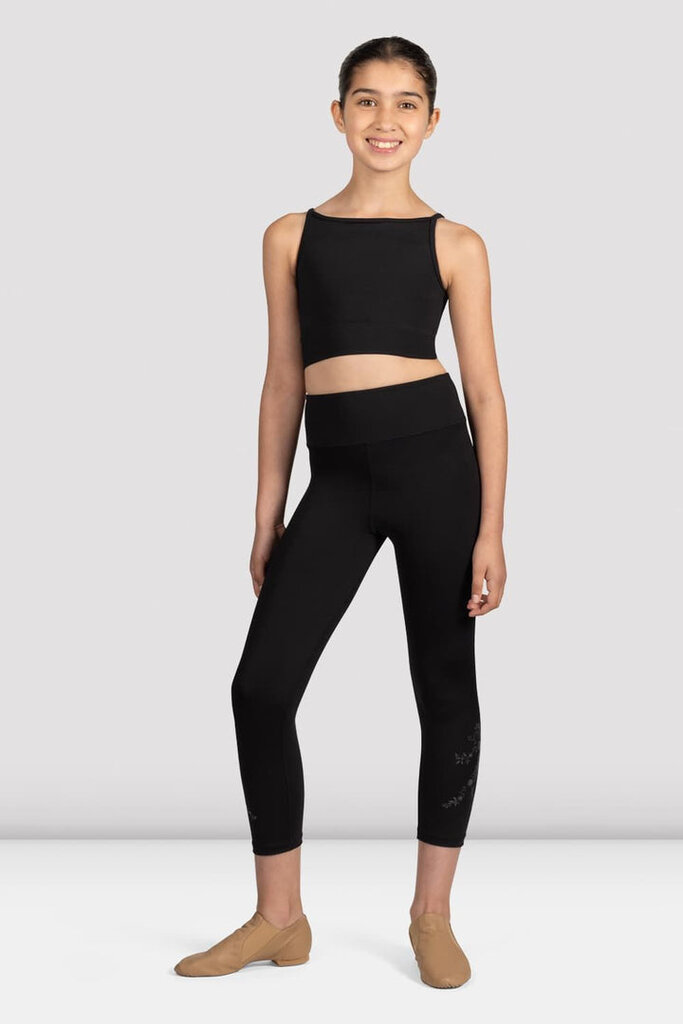 Bloch Mirella Glow High Neck Twist Crop Top