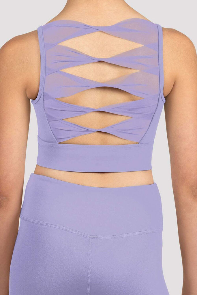 Bloch Mirella Glow High Neck Twist Crop Top