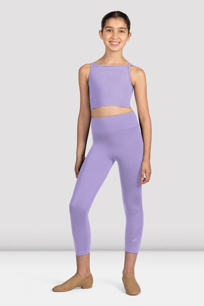 Bloch Mirella Glow High Neck Twist Crop Top