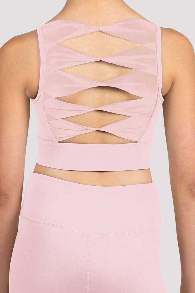 Bloch Mirella Glow High Neck Twist Crop Top