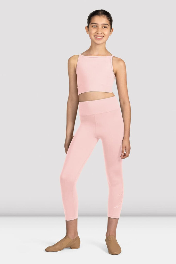 Bloch Mirella Glow High Neck Twist Crop Top