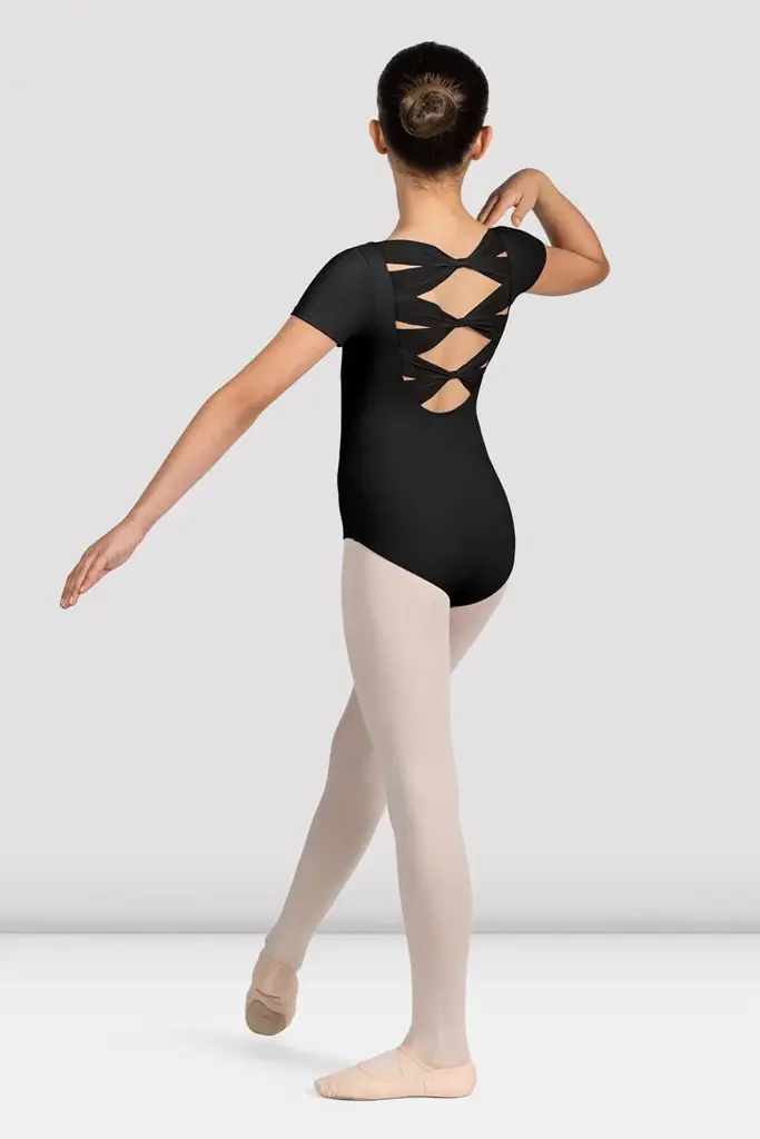 Bloch Mirella Glow Boat Neck Cap Sleeve Leo