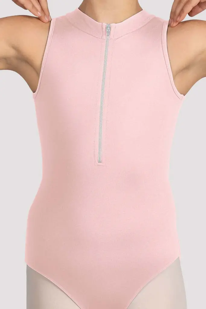 Bloch Mirella Glow Zipper Front Tank Leo