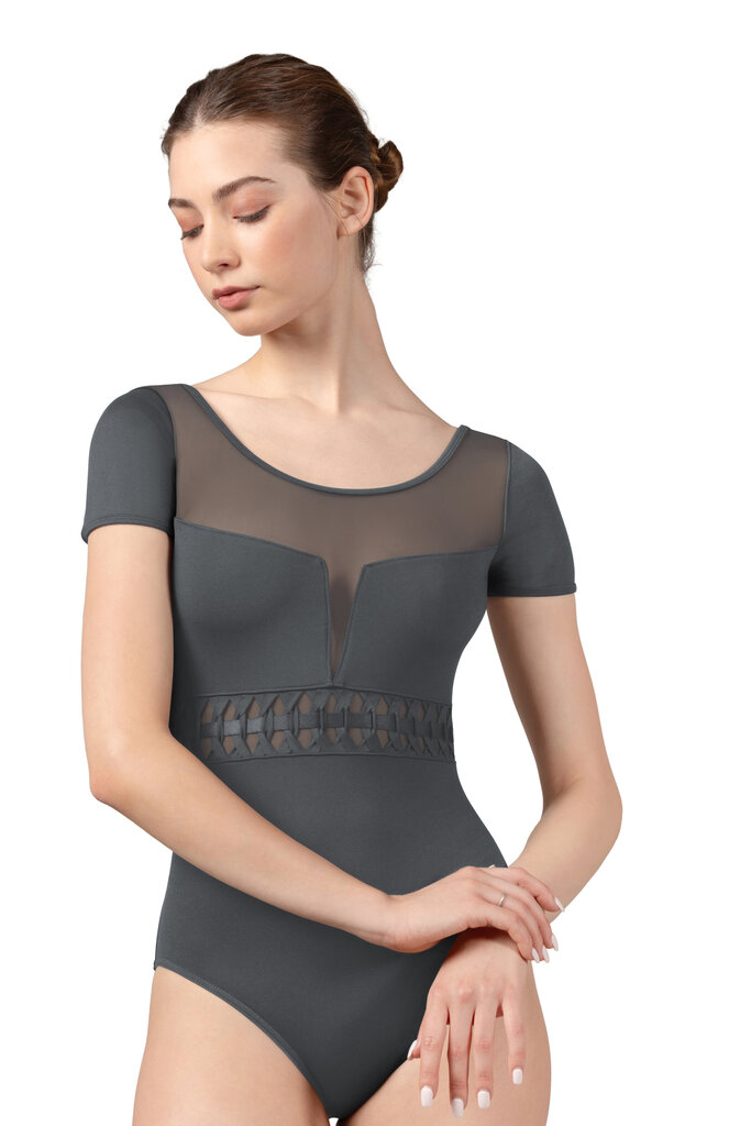 Bloch Bloch Twist Scoop Neck Cap Sleeve Leotard