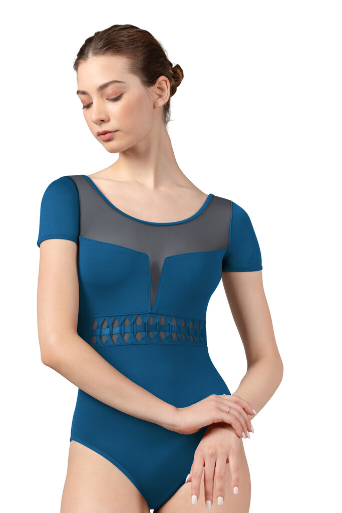 Bloch Bloch Twist Scoop Neck Cap Sleeve Leotard