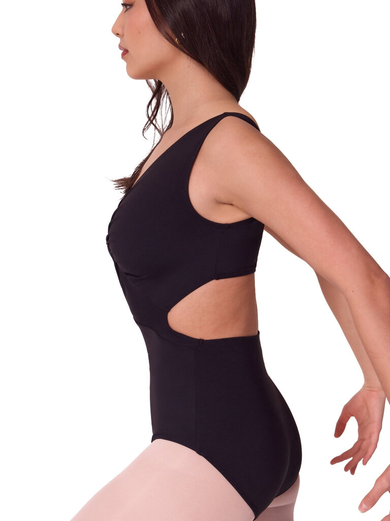 Capezio Capezio Soft Elegance Twist Front Leotard- EL104W