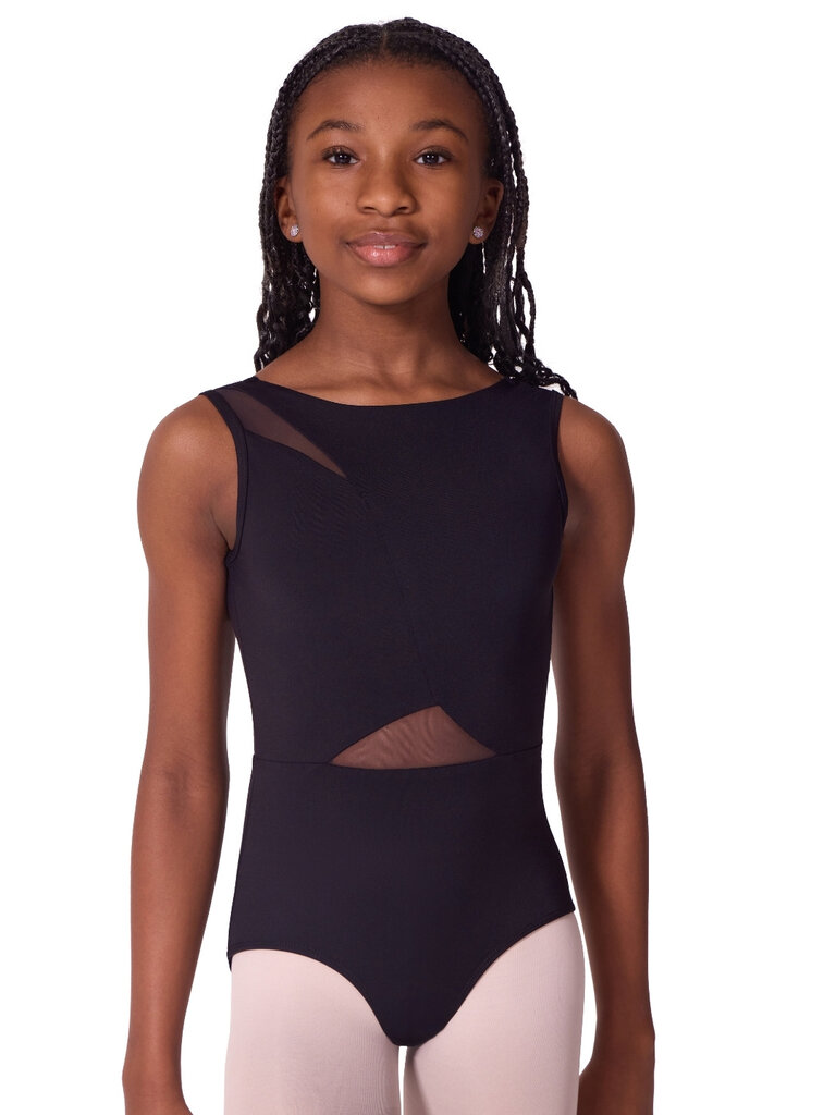 Capezio Capezio Tween Soft Elegance Asym. Boat Neck Leotard- EL106T