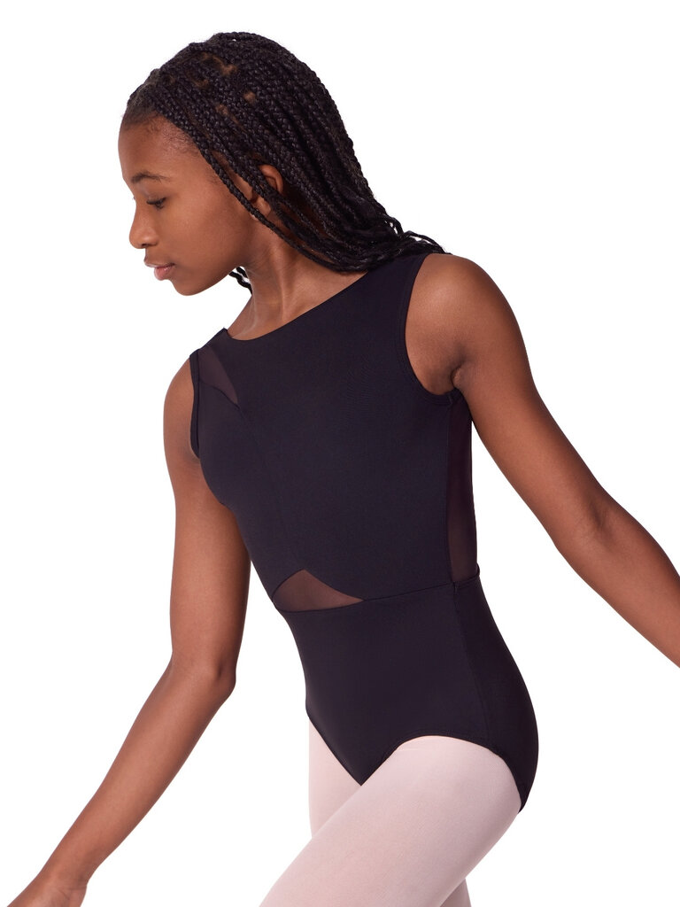 Capezio Capezio Tween Soft Elegance Asym. Boat Neck Leotard- EL106T