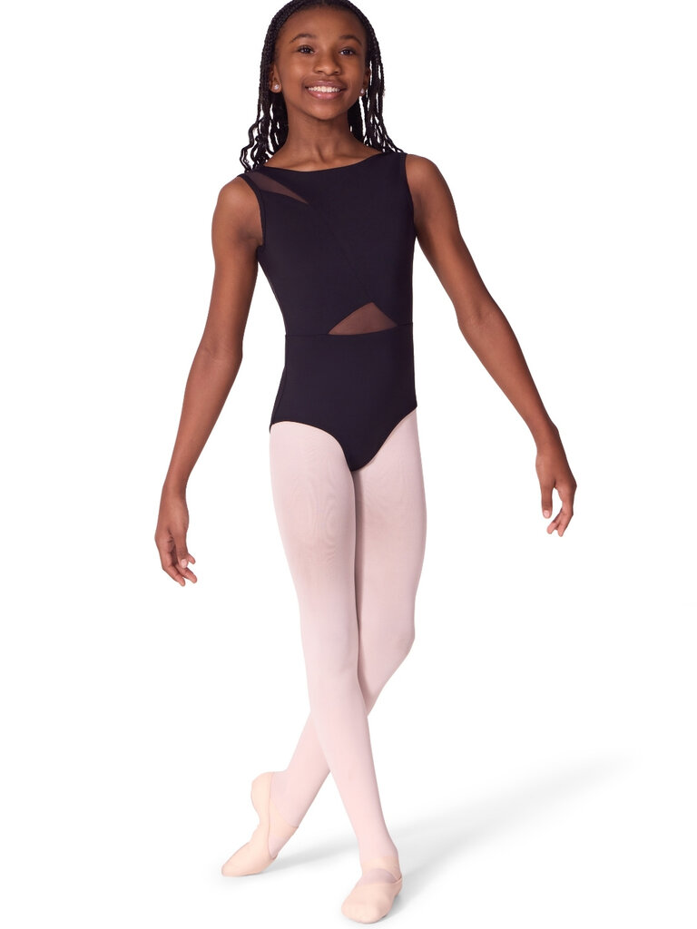 Capezio Capezio Tween Soft Elegance Asym. Boat Neck Leotard- EL106T