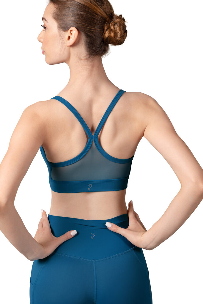 Bloch Bloch Twist Scoop Neck Crop Top- Z8457