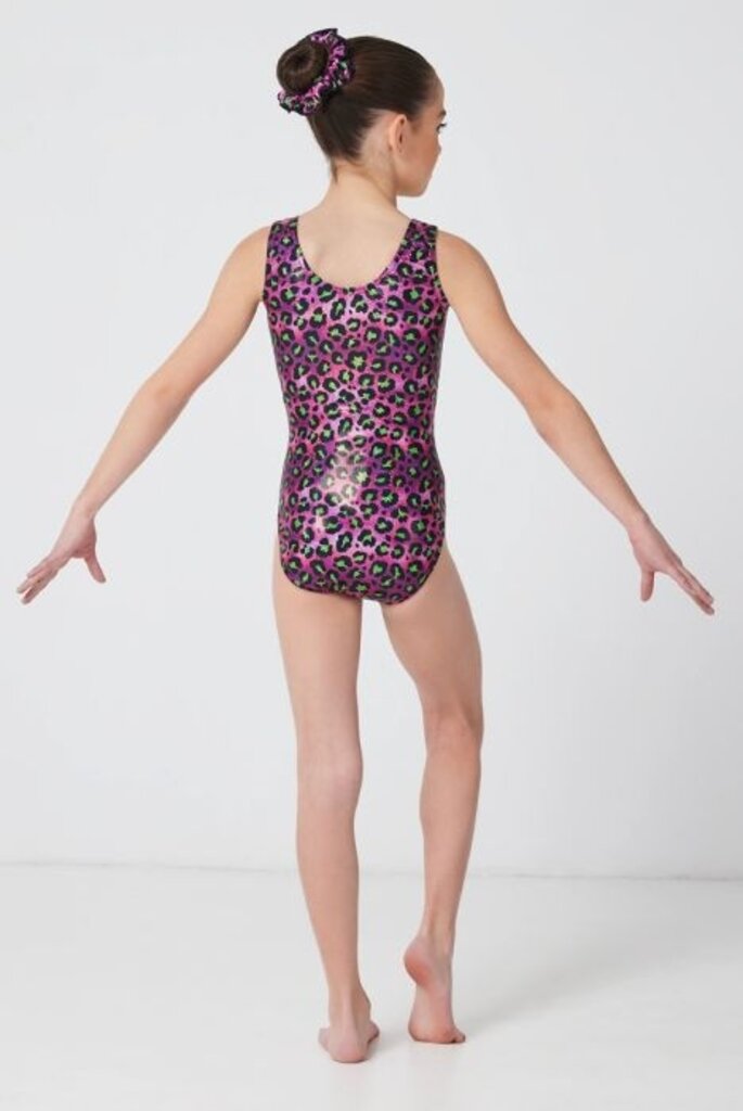 Mondor Mondor Tank Printed Metallic Gym Leo