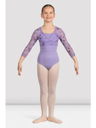 Bloch Bloch Petal Printed 3/4 Sleeve Top