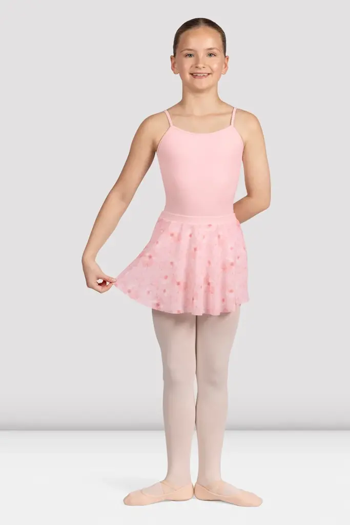 Bloch Bloch Petal Printed Mesh Skirt- CR5211