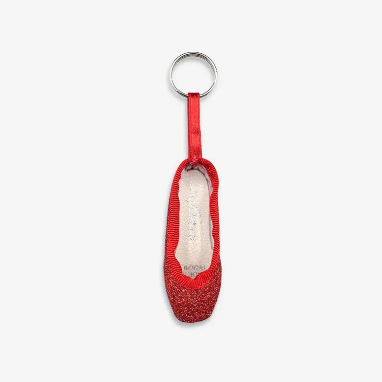 So Danca So Danca Glitter Pointe Shoe Key Chain