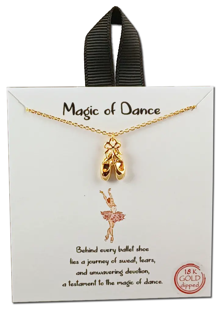TYVM TYVM Ballet Shoe Necklace