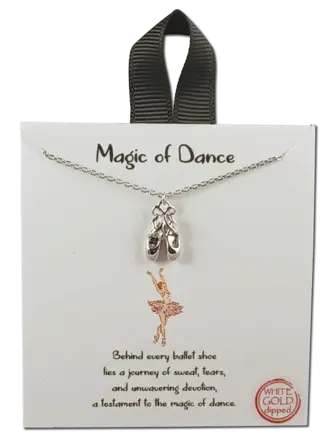 TYVM TYVM Ballet Shoe Necklace