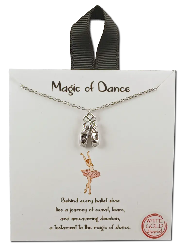 TYVM TYVM Ballet Shoe Necklace
