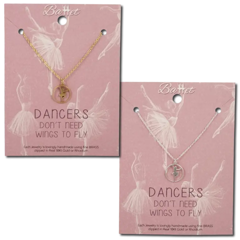 TYVM TYVM Dancer in Circle Necklace