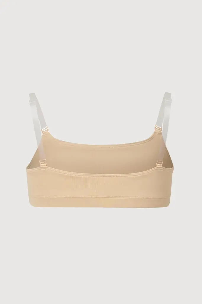 Bloch Bloch Girls Nude Bra Crop Top- CZ3177