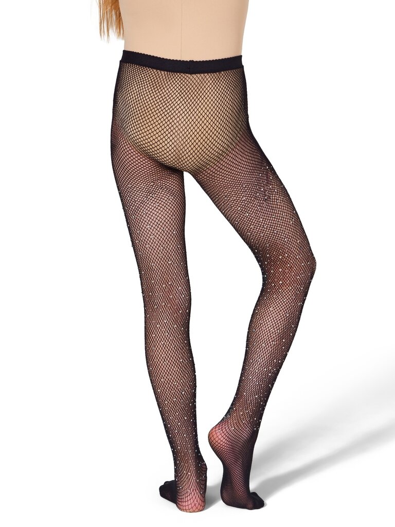 Capezio Capezio Child Rhinestone Fishnet Tights-3505C