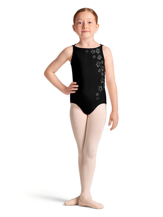 Bloch Bloch Metallic Print Boat Neck Leo