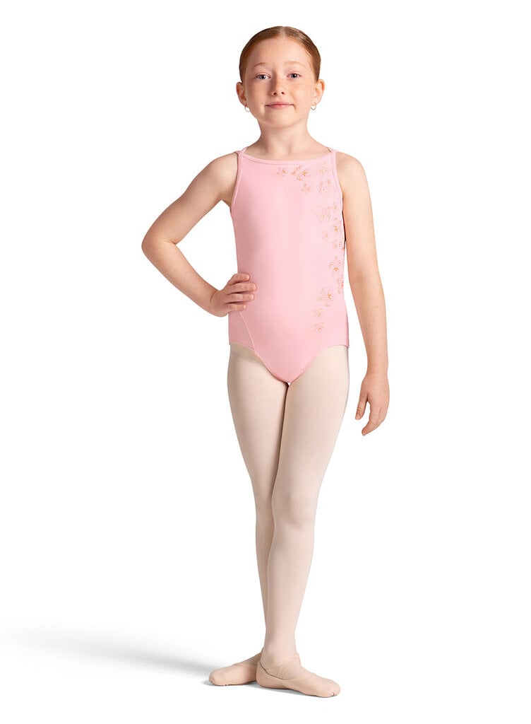Bloch Bloch Metallic Print Boat Neck Leo- CL40009