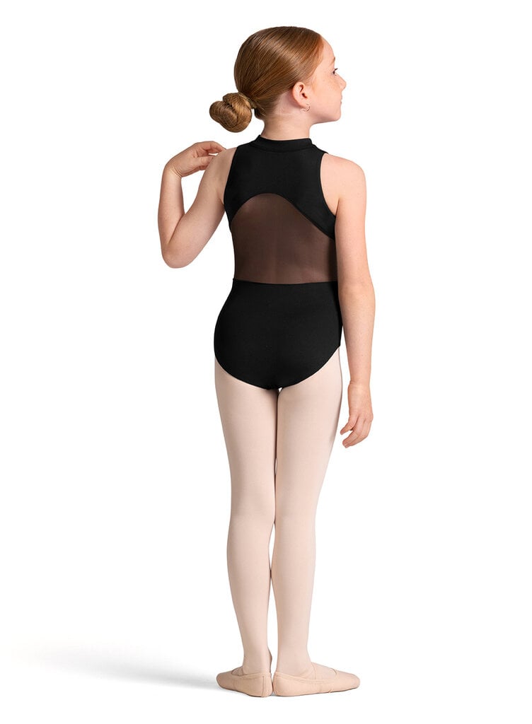 Bloch Bloch Metallic Print Zip Front Leo- CL40011