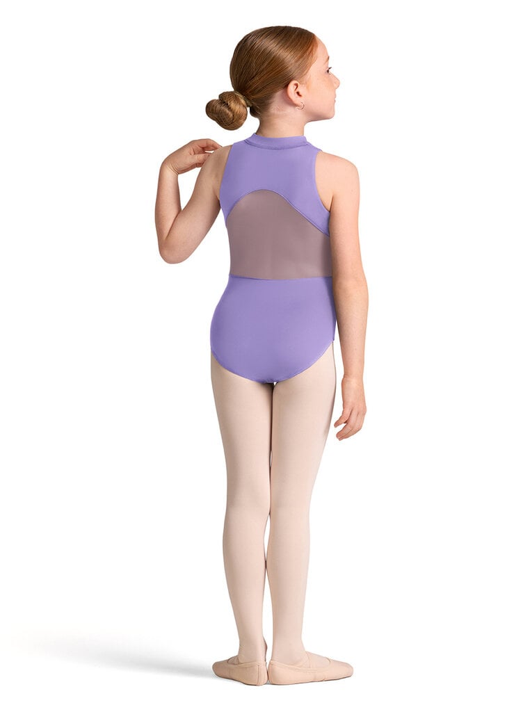 Bloch Bloch Metallic Print Zip Front Leo- CL40011