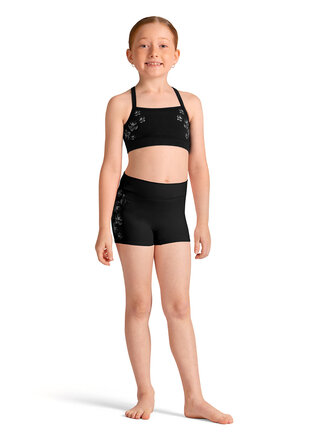Bloch Bloch Metallic Print Crop Top
