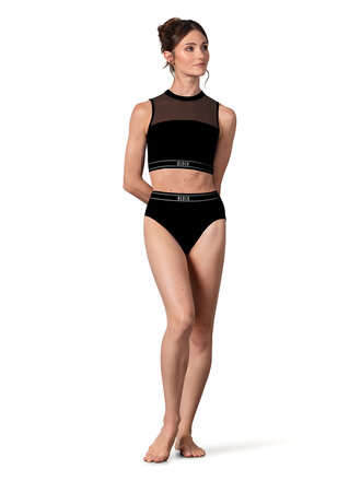 Bloch Bloch Lumina Ladies Elastic Crop Top