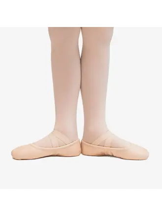 So Danca So Danca Child Betty Split Sole Leather Slipper