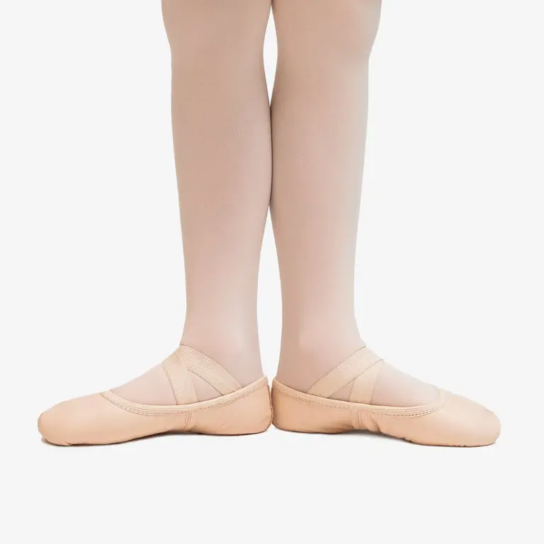 So Danca So Danca Child Betty Split Sole Leather Slipper- SD60S