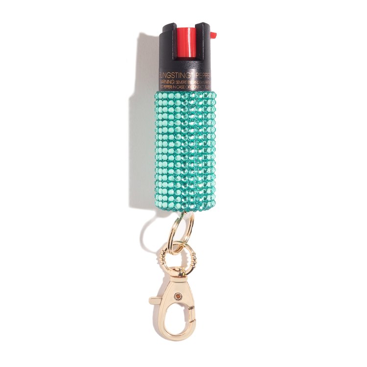 Rhinestone Pepper Spray Mint