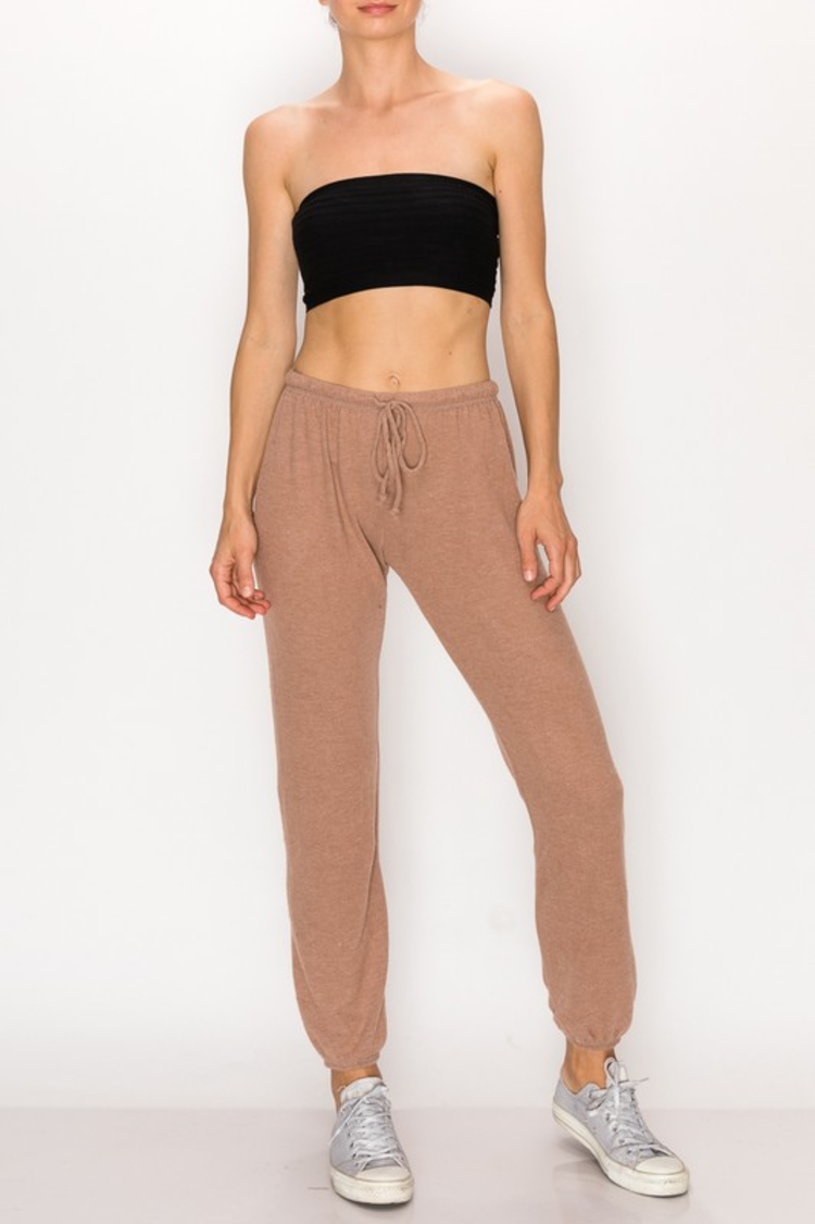 Straight Fit Brushed Sweat Pant