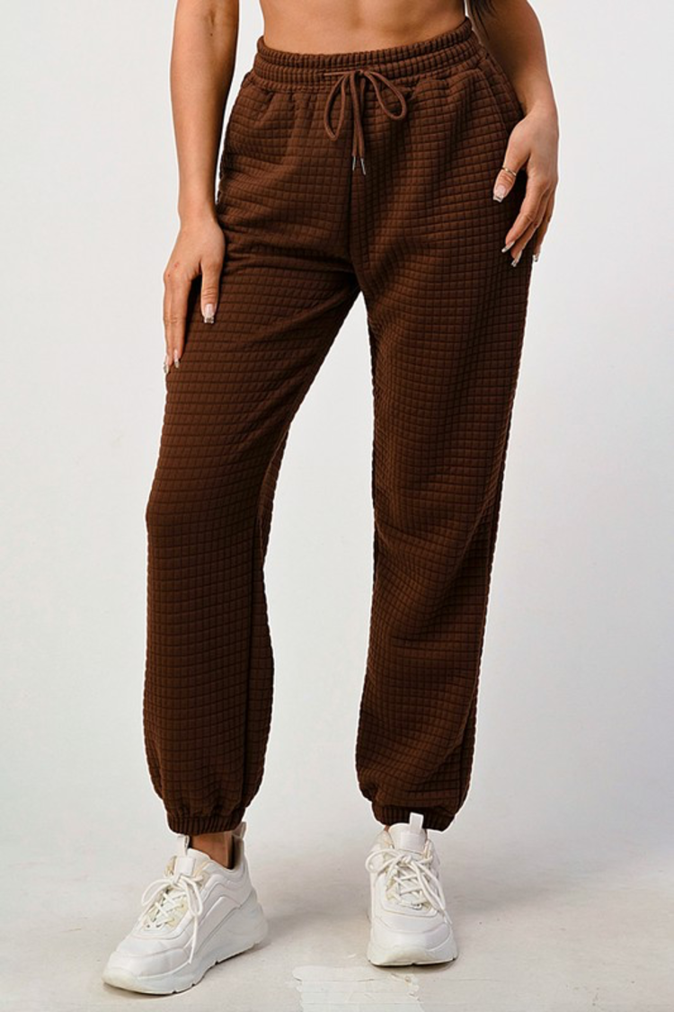 Toasted Waffle Jogger Pants