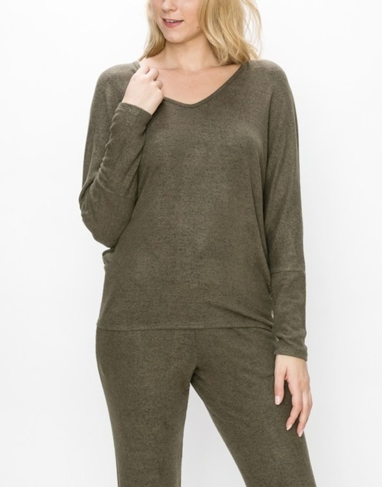 White Agate Sweater Top