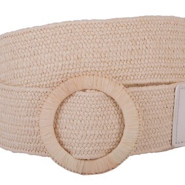 Raffia Belt