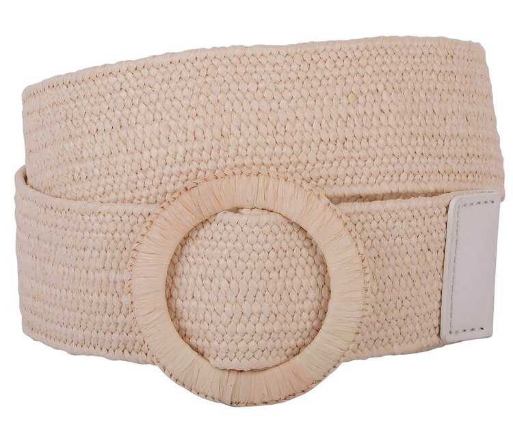 Raffia Belt