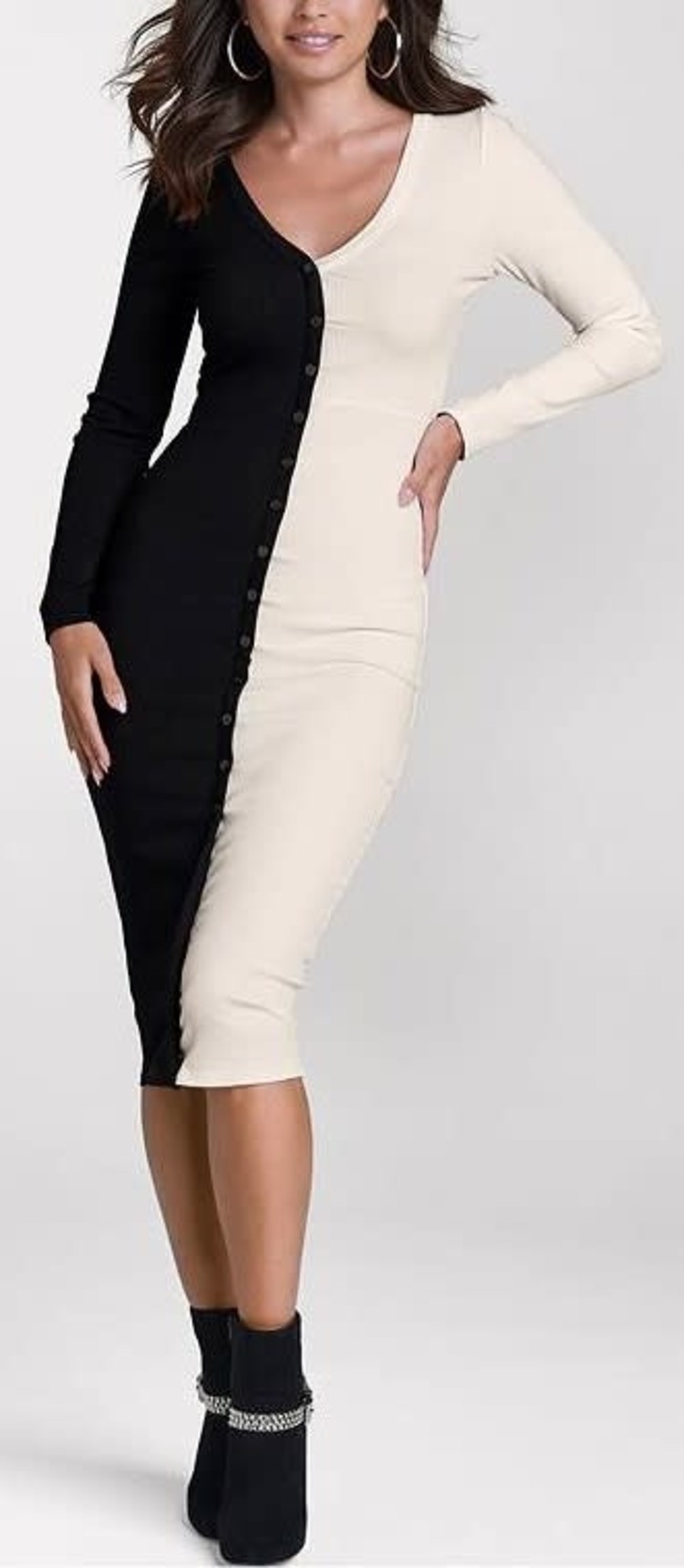 Black Widow Knit Dress