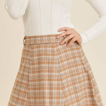 To-Die-For Plaid Mini Skirt