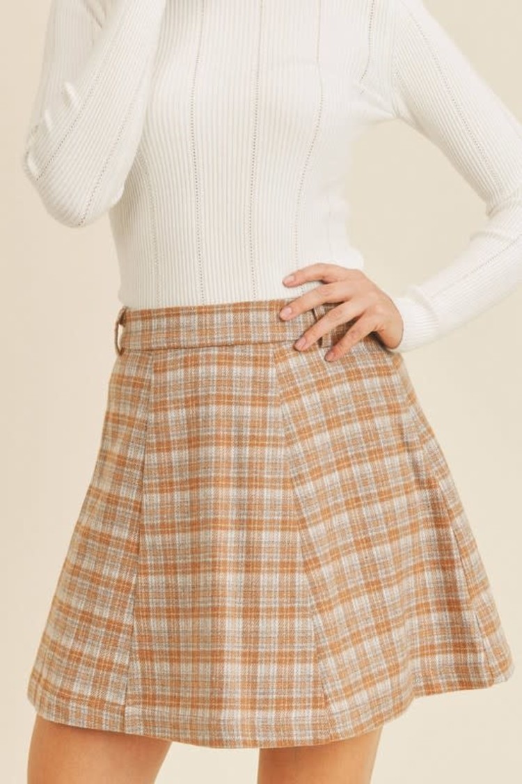 To-Die-For Plaid Mini Skirt