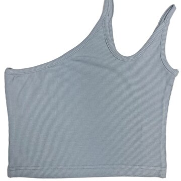 One Shoulder Crop To