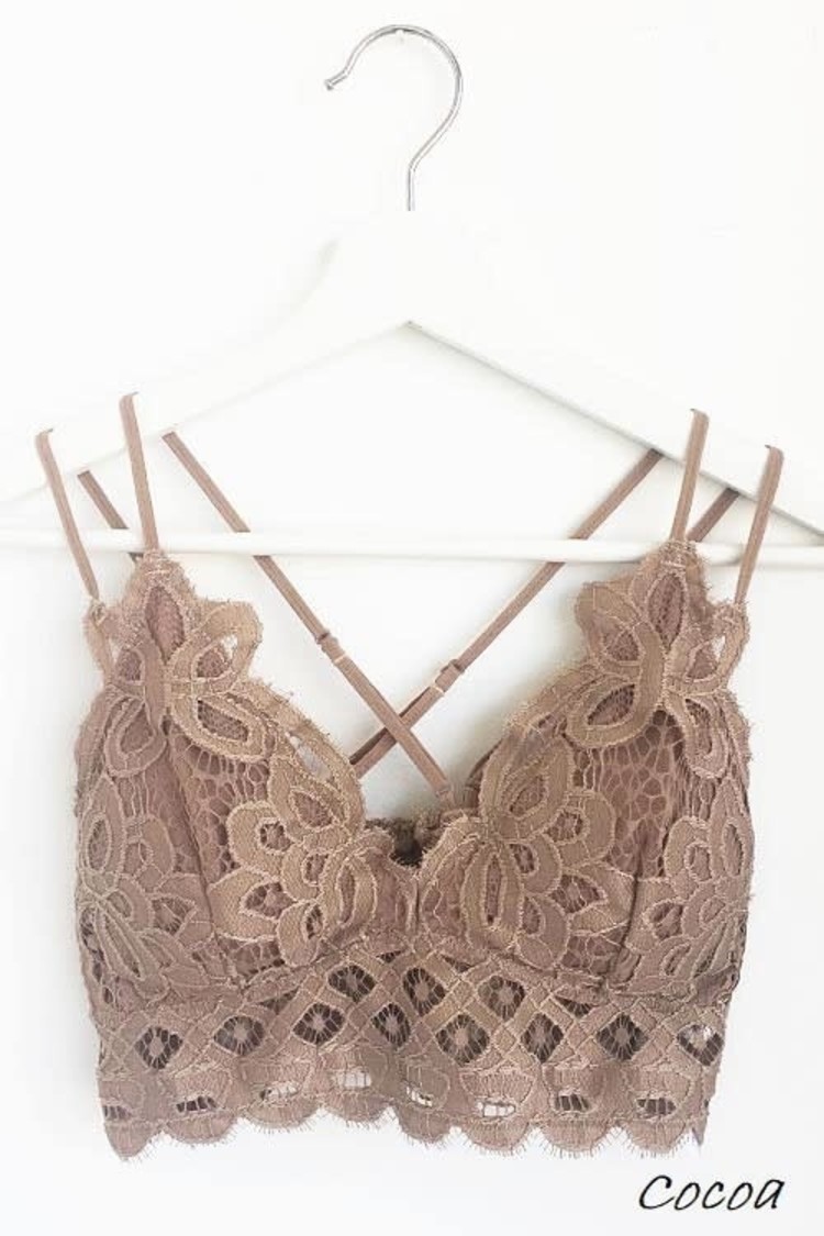 Crochet Lace Bralette New Color