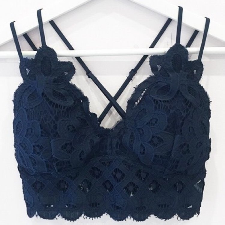 Crochet Lace Bralette New Color