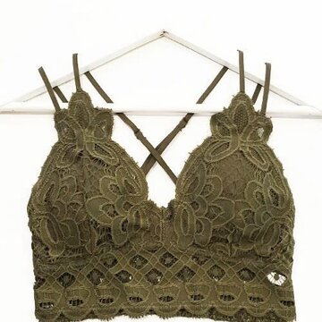 Crochet Lace Bralette New Color