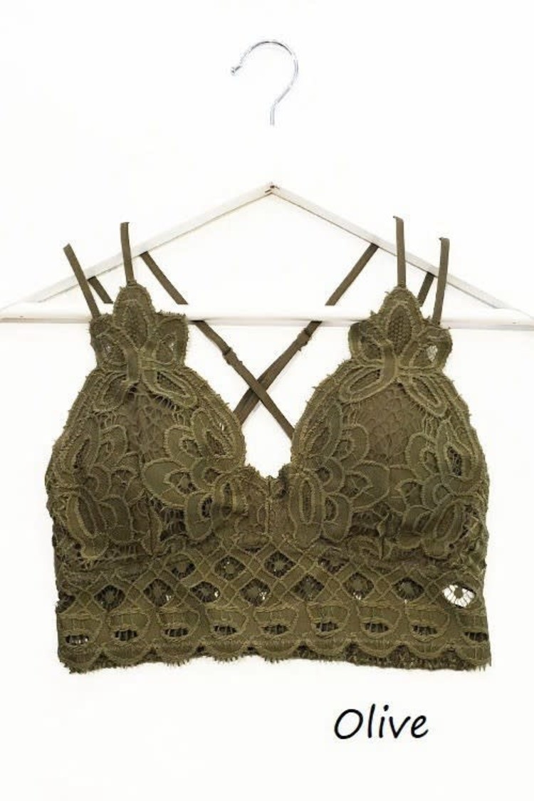 Crochet Lace Bralette New Color
