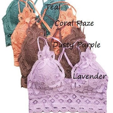 Crochet Lace Bralette New Color