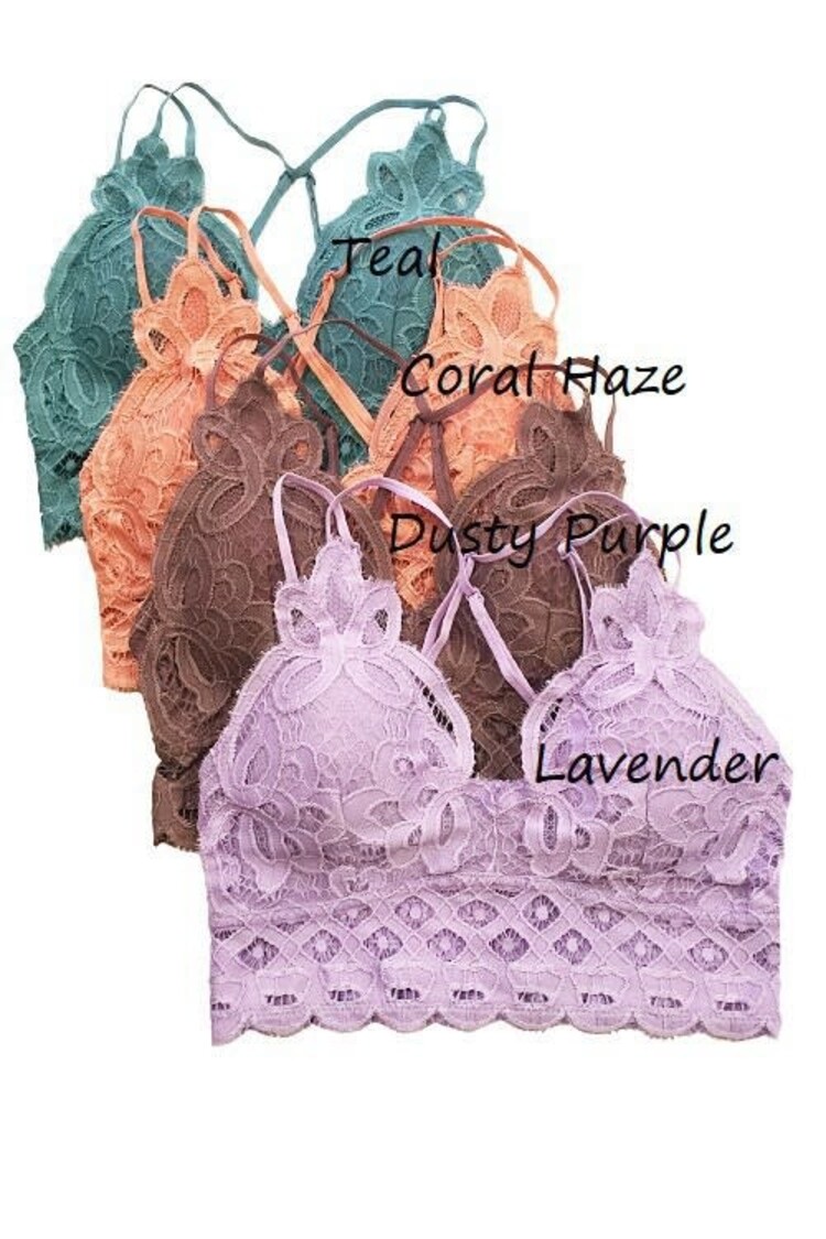 Crochet Lace Bralette New Color